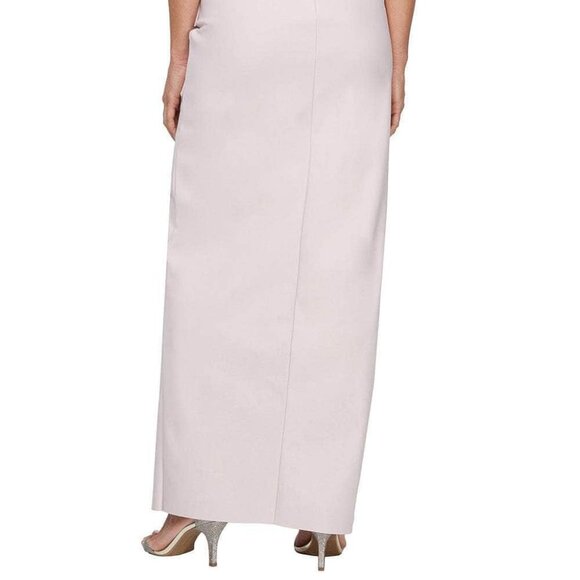 SALE NWT Alex Evenings 8134310 Mother of the Bride Dress Blush 10 - Picture 4 of 6